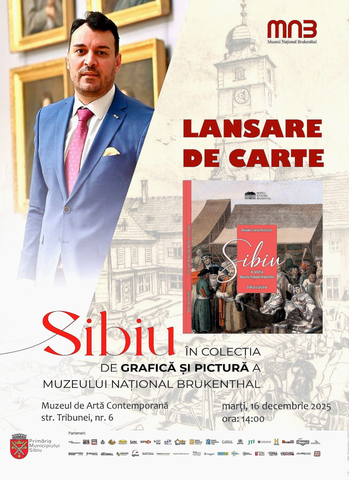 Interior sau detaliu arhitectural al Muzeului Național Brukenthal din Sibiu