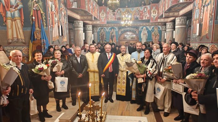 Valentin Ivan plin de recunoștință pentru comunitate și tradiții la un eveniment local.