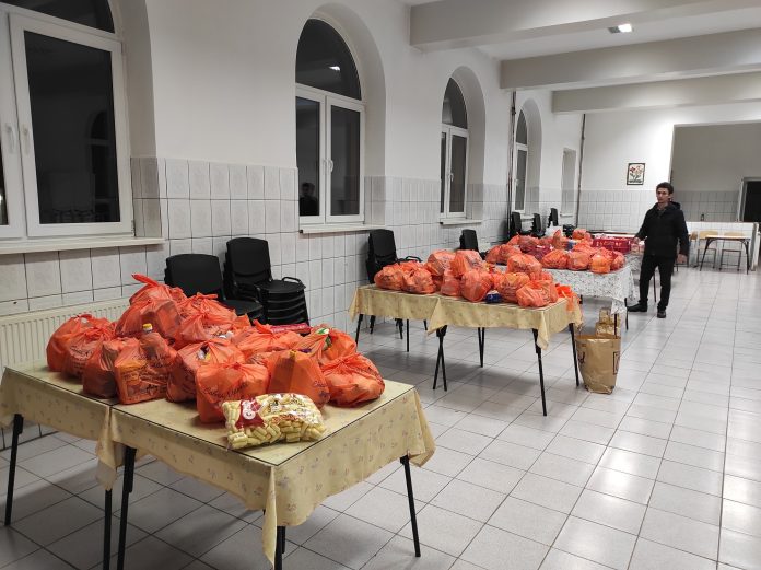 Înregistrarea momentului de mulțumire pentru susținerea oferită elevilor școlii incluzive