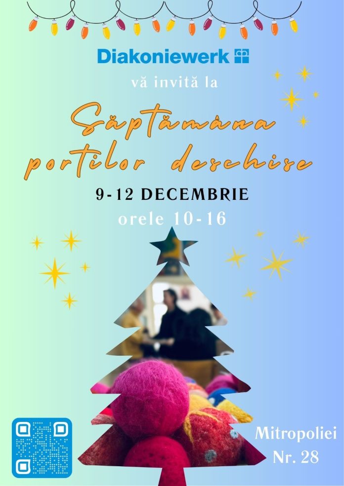 Afis eveniment Asociația Diakoniewerk International Sibiu pentru deschiderea porților