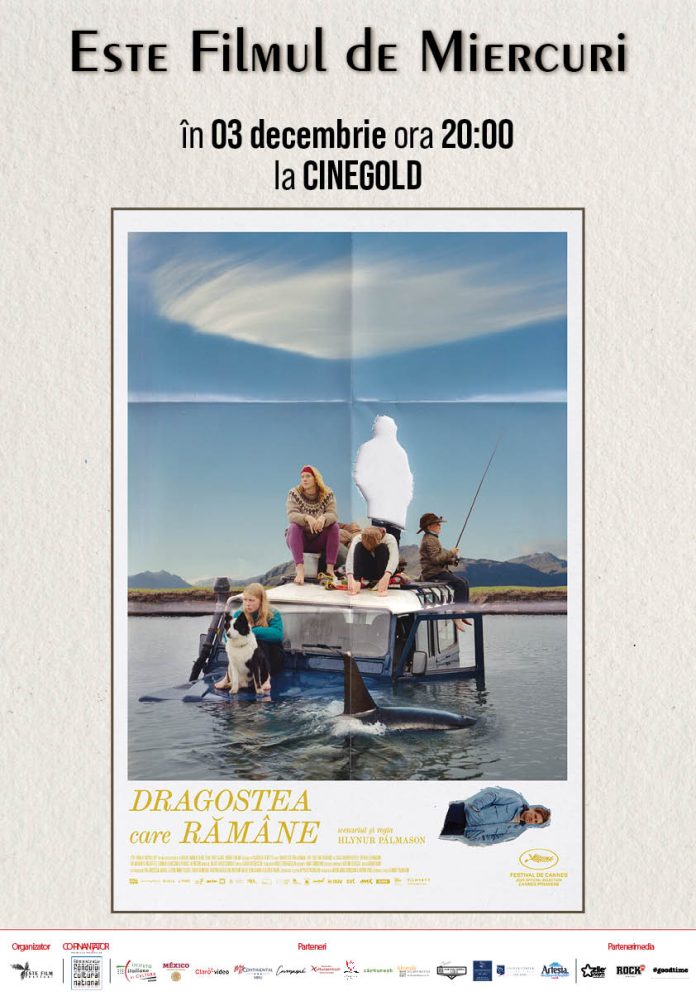 Afisul filmului "Dragostea care rămâne", proiectat la ESTE Filmul de Miercuri