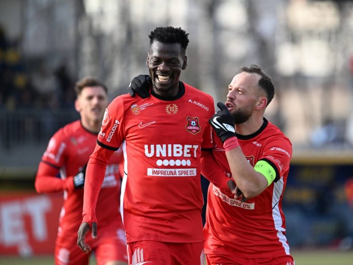 Afalna, decisiv pentru FC Hermannstadt, arată fair-play după reușitele în gol