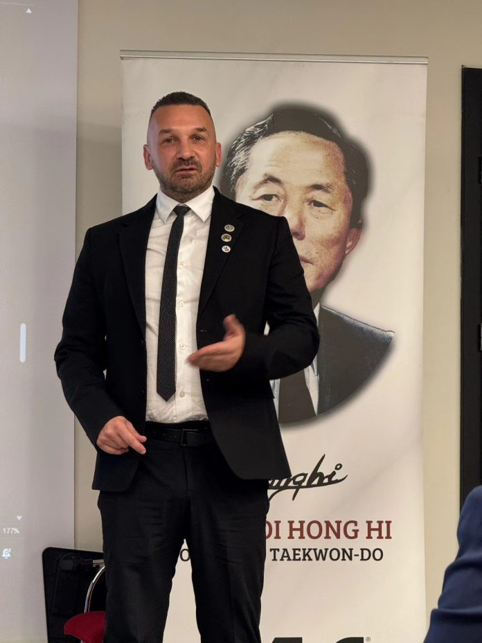 Alin Lăzurca, președinte Puma Club Sibiu și noul conducător al Federației Române de Taekwon-do ITF