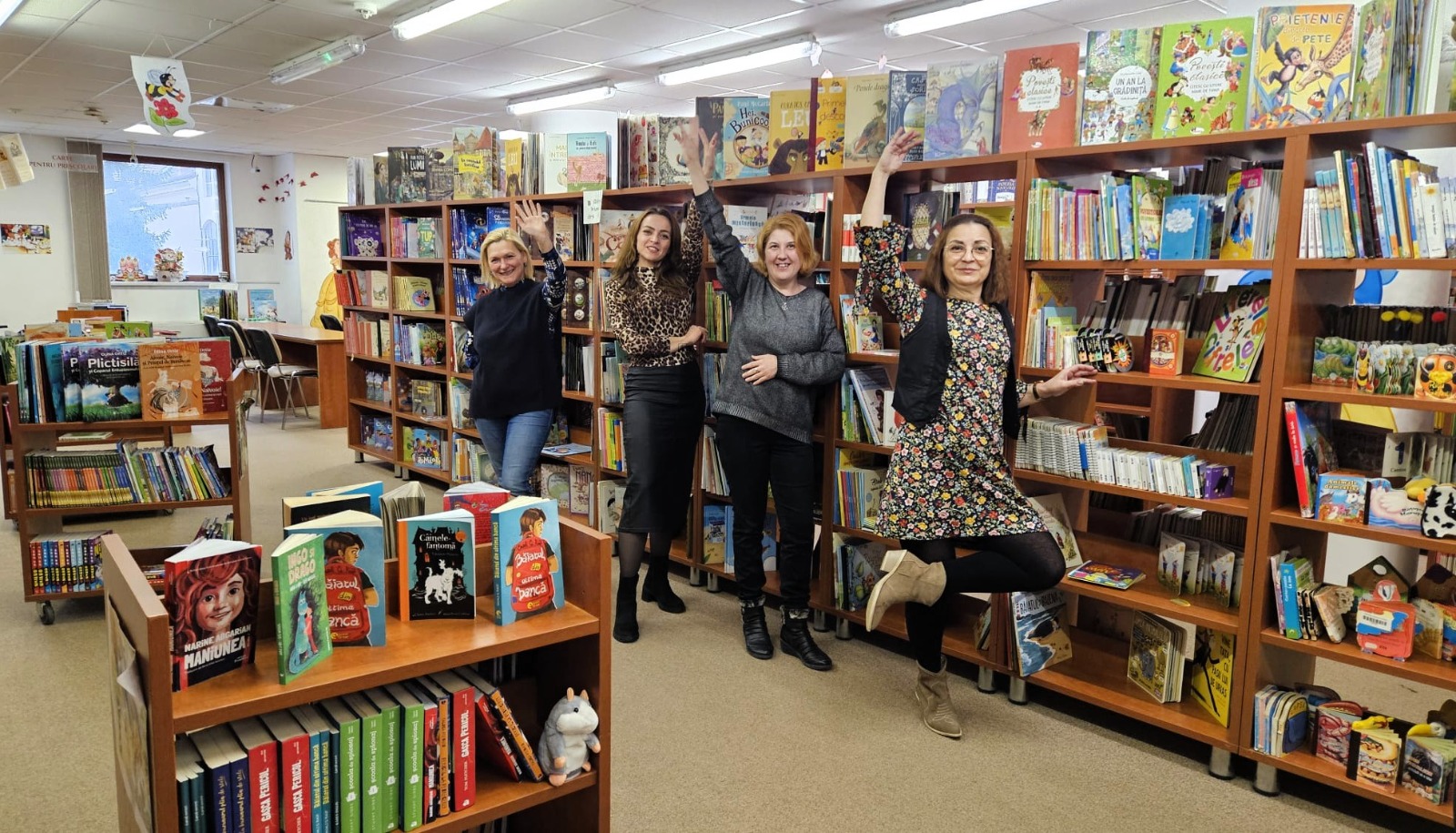 Un colț emblematic din depozitul de carte veche a Bibliotecii ASTRA Sibiu