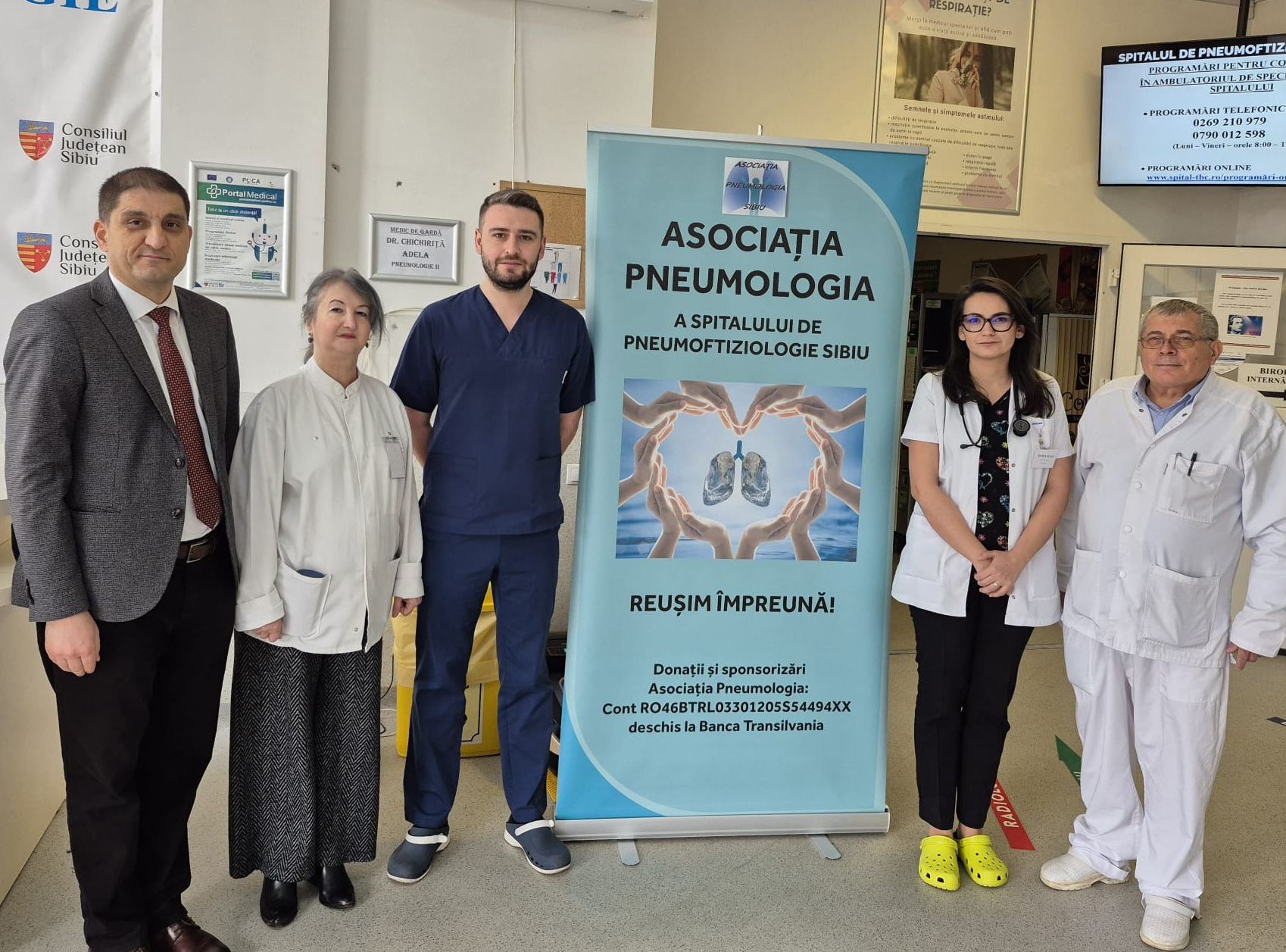 Noua conducere a Asociației Pneumologia la Spitalul Pneumo Sibiu