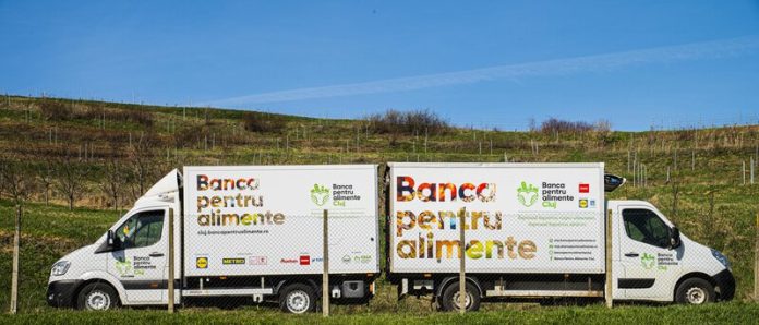 Flotă de dubite pentru colectarea alimentelor salvate în regiunea Sibiului