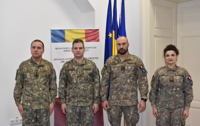 Cadre medicale recompensate ale Spitalului Militar de Urgență Dr. A. Augustin după misiunea EUFOR ALTHEA