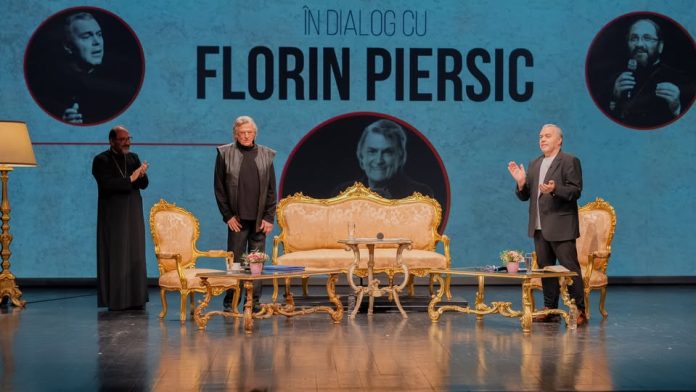 Florin Piersic și Constantin Chiriac la un eveniment, cu un mesaj emoționant