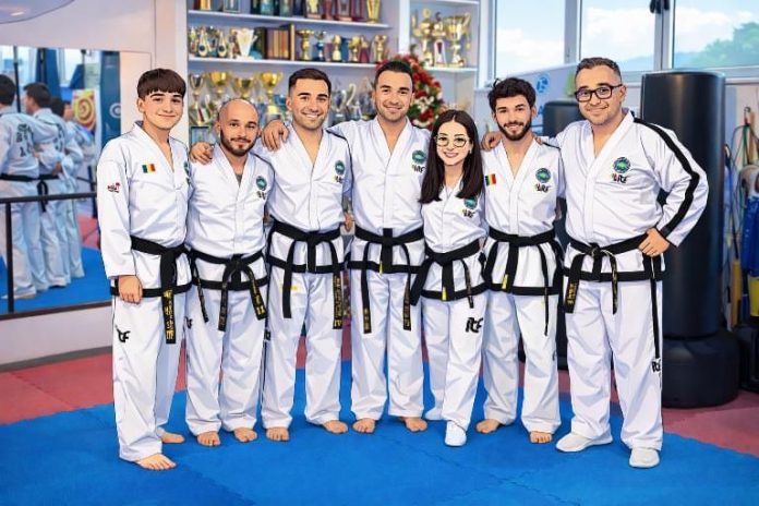 Puma Sibiu Taekwon-Do club logo cu simbolul unui puma și inscripția clubului.