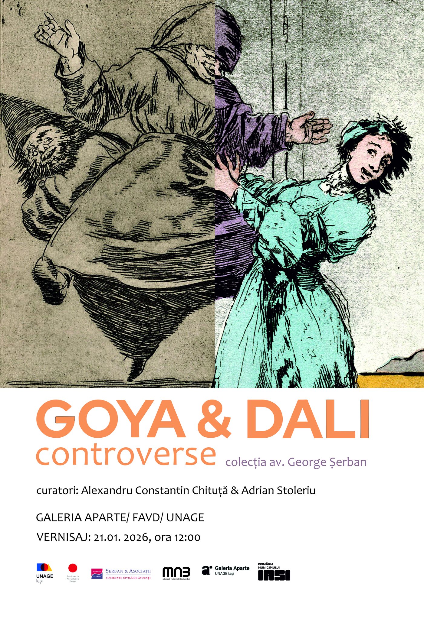 Expoziția Goya Dalí „Controverse”, vernisajul de la Sibiu cu public și lucrări celebre