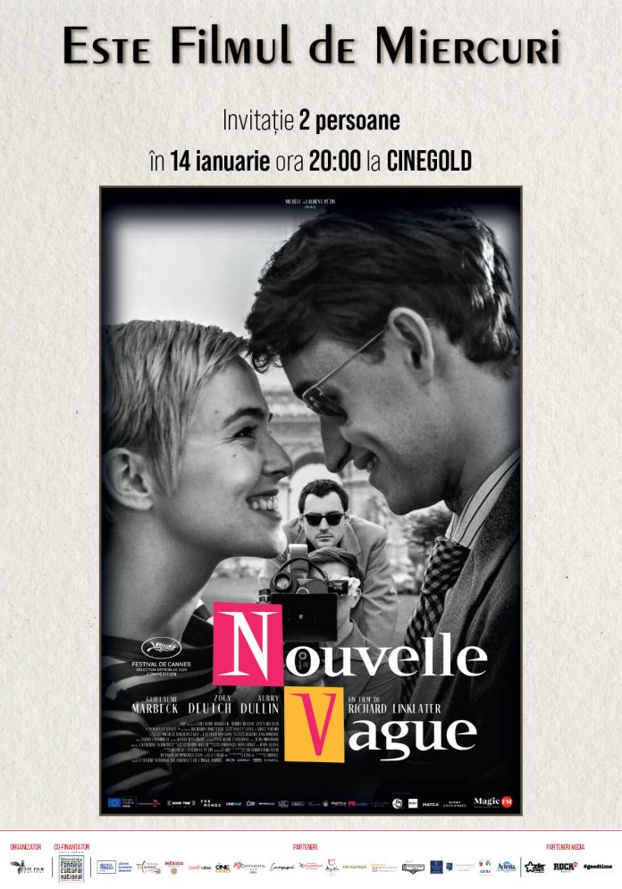Afisul filmului Focus Jean-Luc Godard de la ESTE Filmul de Miercuri, 14 ianuarie.