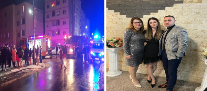 Sibienii efectuează lucrări de reparații în apartamentul familiei Popică, distrus de foc