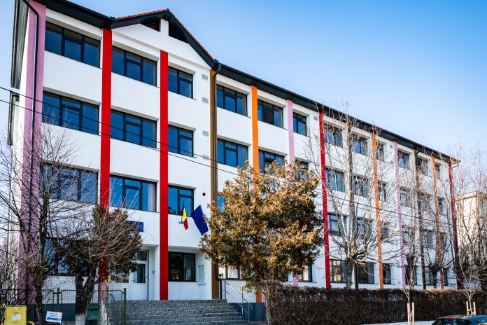Școala Gimnazială nr. 25 din Sibiu, unde s-au confirmat două cazuri de scabie