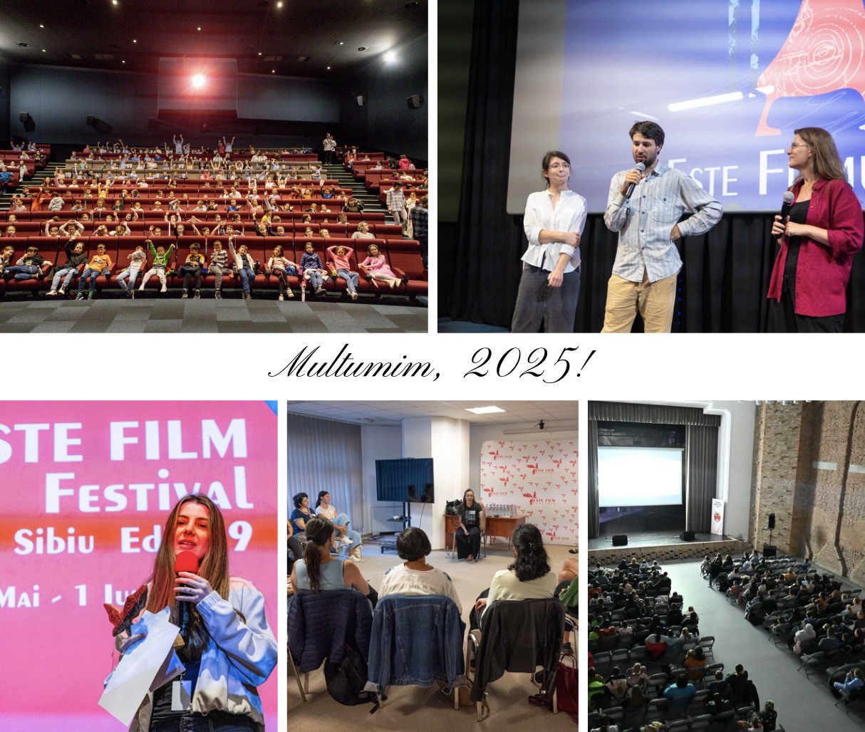 Festivalul de Film ESTE încheie un an de succes și se pregătește pentru ediția din 2026.