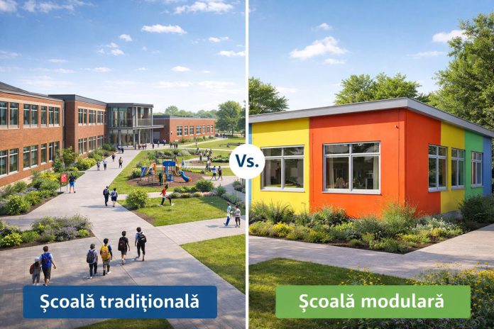 Campusul școlar modern din Cisnădie, o investiție de peste 120 de milioane de lei