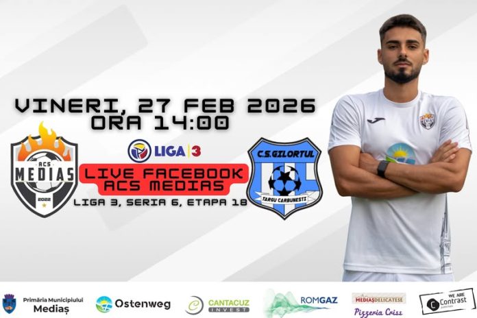 ACS Mediaș și Inter Sibiu în confruntarea din SuperLiga României