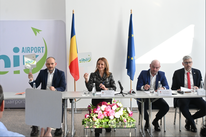 Screenshot prezentare proiect infrastructură discutată de Consiliul Județean Sibiu