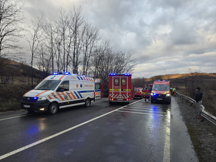 Harta sau grafic cu statisticile accidentelor rutiere Sibiu, evidențiind bilanțul tragic