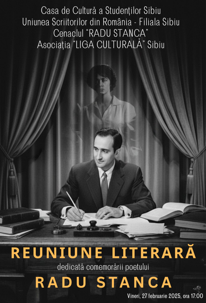 Portretul poetului român Radu Stanca