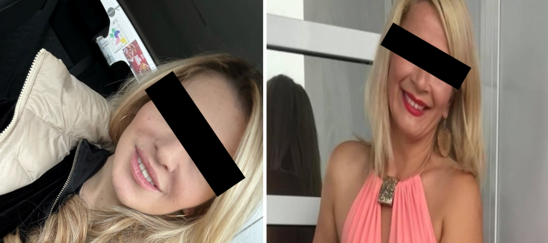 image Fiica Codruța Notar și asistenta medicală în sala de tribunal pentru prelungirea arestului