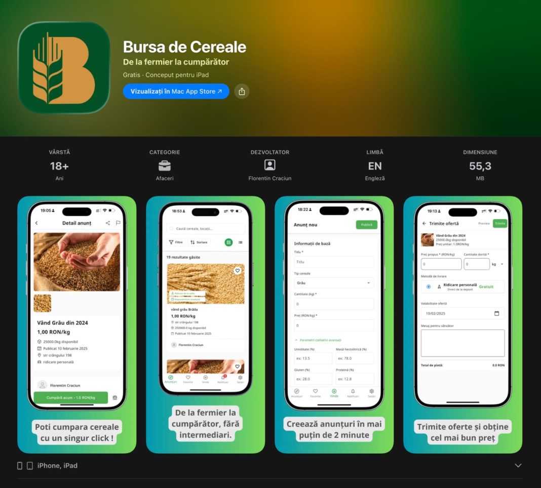 image1 Depozit modern de cereale, punct central al unei burse de cereale eficiente