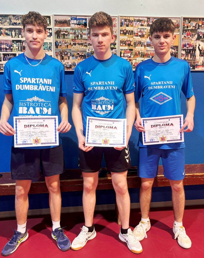 tenis masa Traditia tenisului de masă continuă la Liceul Sever Axente Mediaș