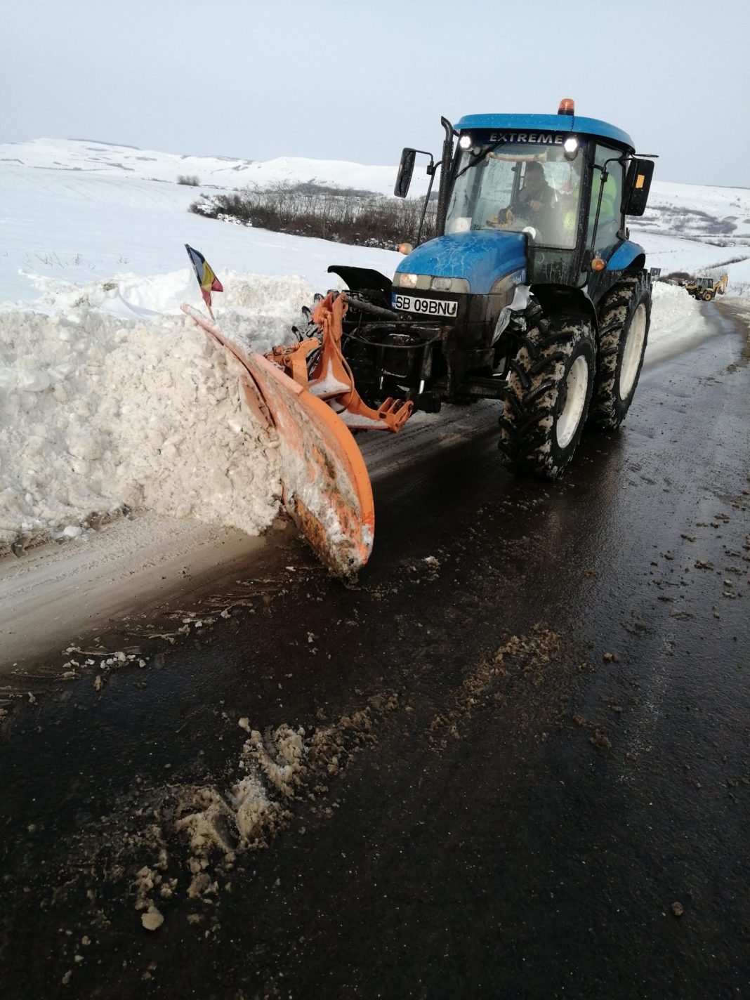 DPS3 Drum deszăpezit și sigur în Județul Sibiu după aplicarea soluției moderne