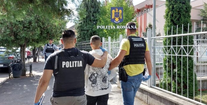 Tânărul din Porumbacu de Sus, condamnat pentru crima din Racovița, în sala de tribunal.