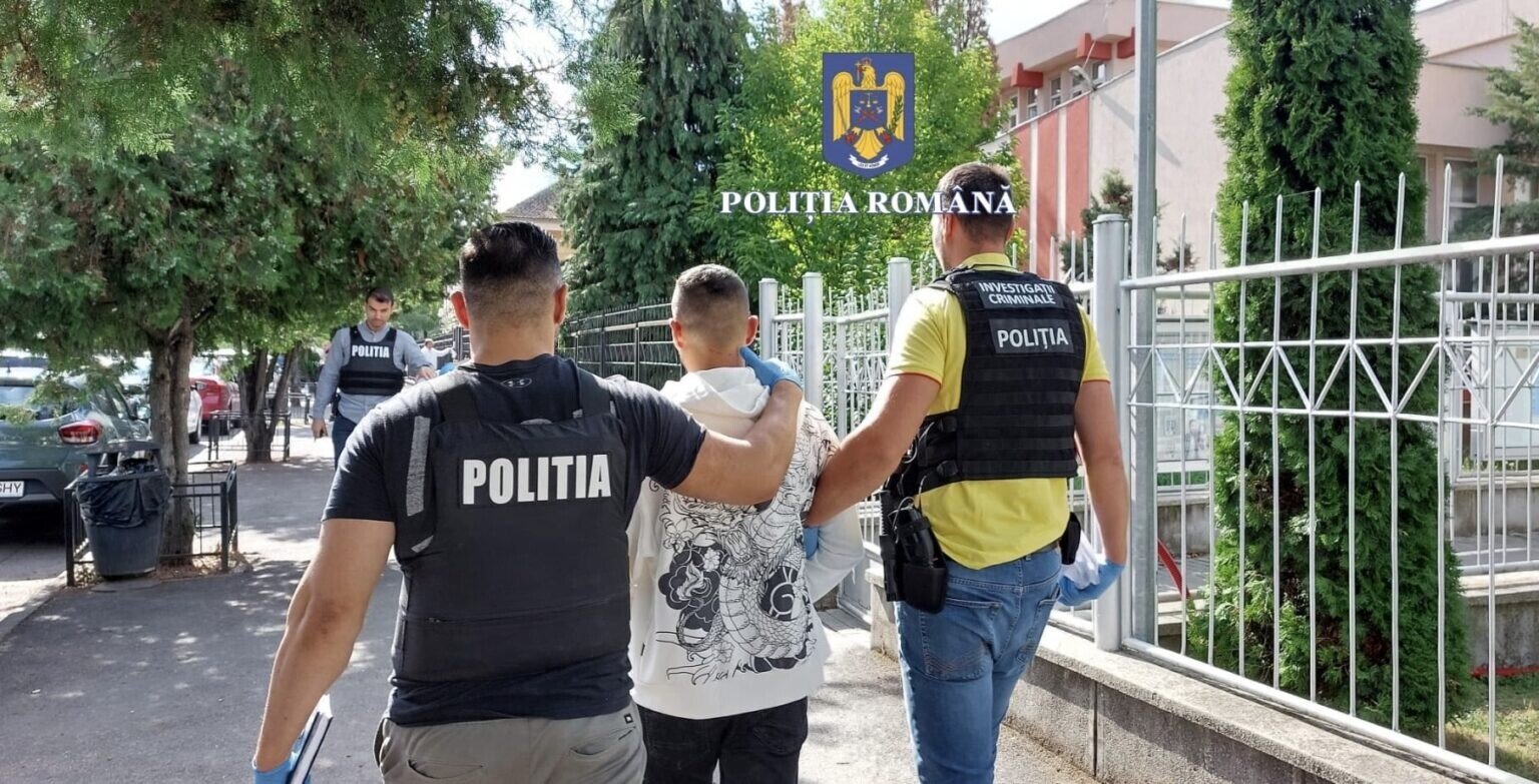Tânărul din Porumbacu de Sus, condamnat pentru crima din Racovița, în sala de tribunal.