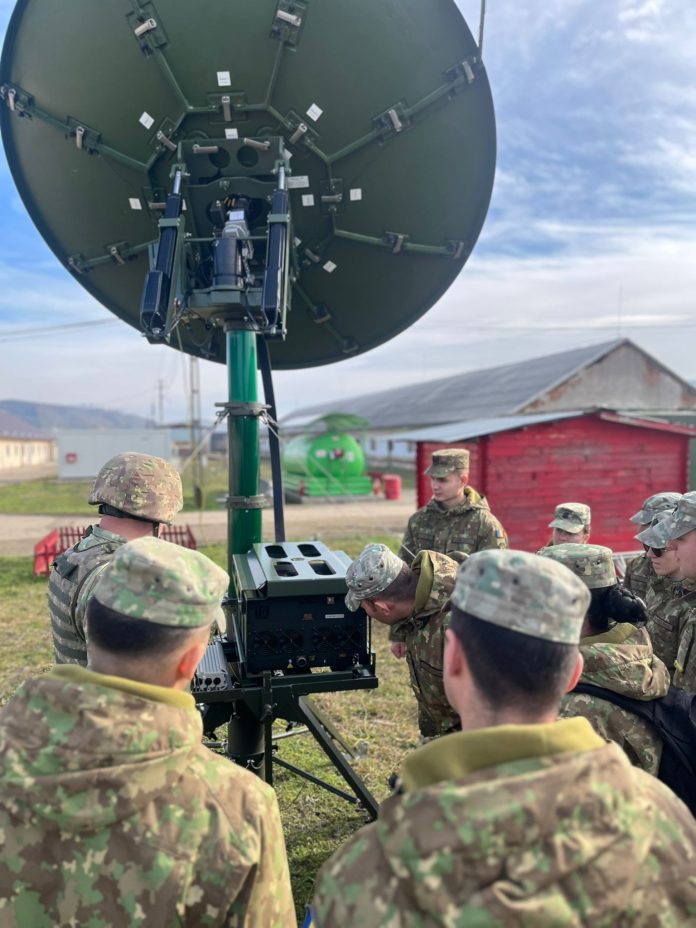 Coordonarea exercițiului TER la Batalionul 346 Comunicații de către instructori