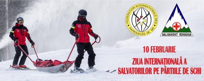 Salvamont Sibiu echipat pentru o intervenție pe pârtia de schi