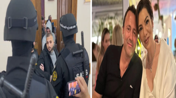 Accuzat sau avocat în sala de judecată, în timpul procesului din dosarul Adrian Kreiner