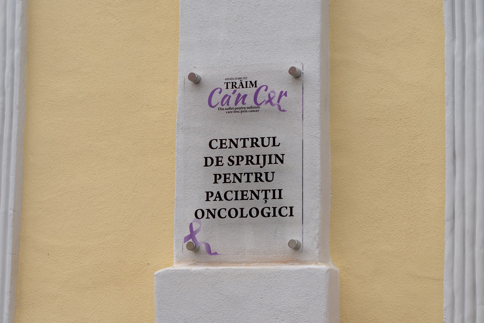 Moment din evenimentul de conștientizare de Ziua Mondială de Luptă împotriva Cancerului