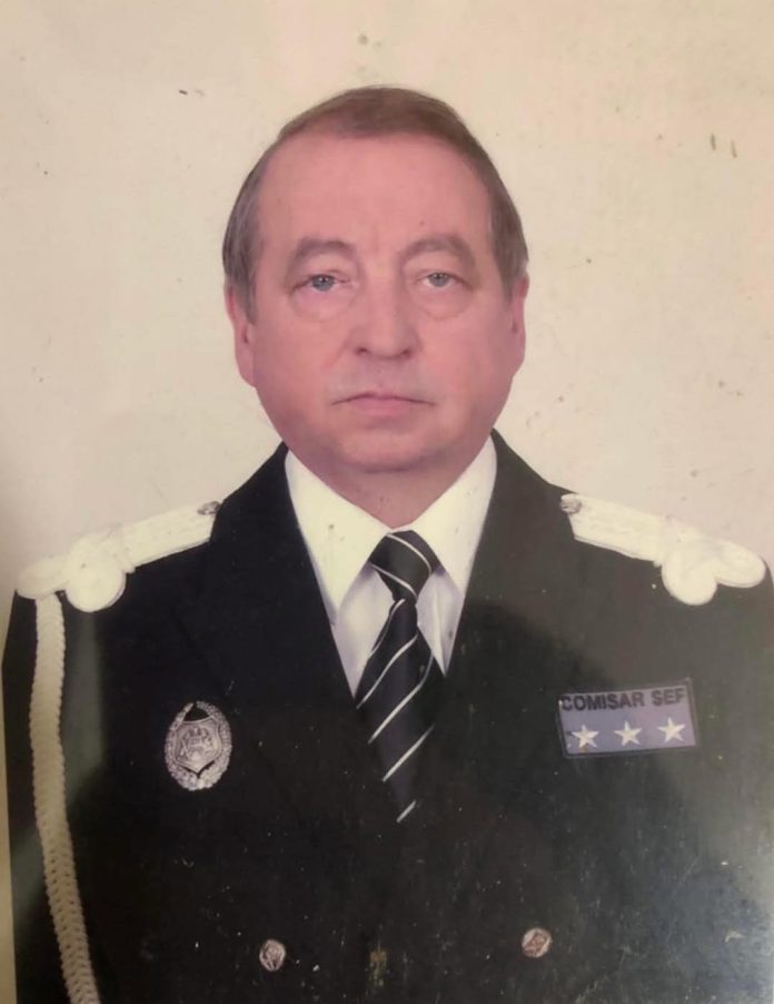 Generalul Ioan Dumitru Arsenie în uniformă militară de ceremonie