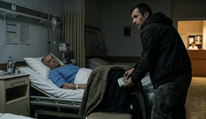 image Polițiști la fața locului în urma unui jaf într-un spital din Sibiu