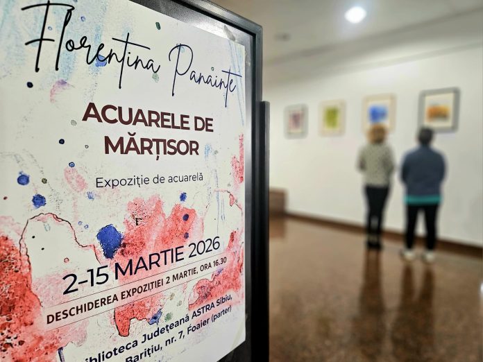 799 Expoziție de acuarele primăvăratice la Biblioteca ASTRA Sibiu