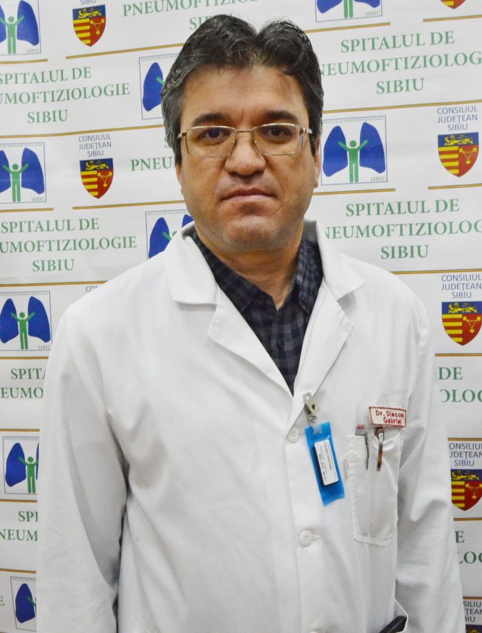 Dr Diaconu Gabriel Portret dr. Diaconu Gabriel, specialist in radiologie si imagistica medicala