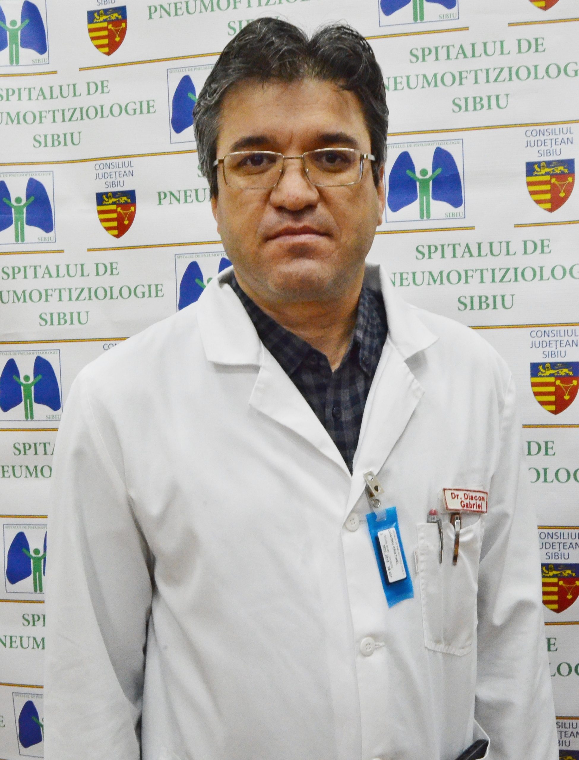 Portret dr. Diaconu Gabriel, specialist in radiologie si imagistica medicala
