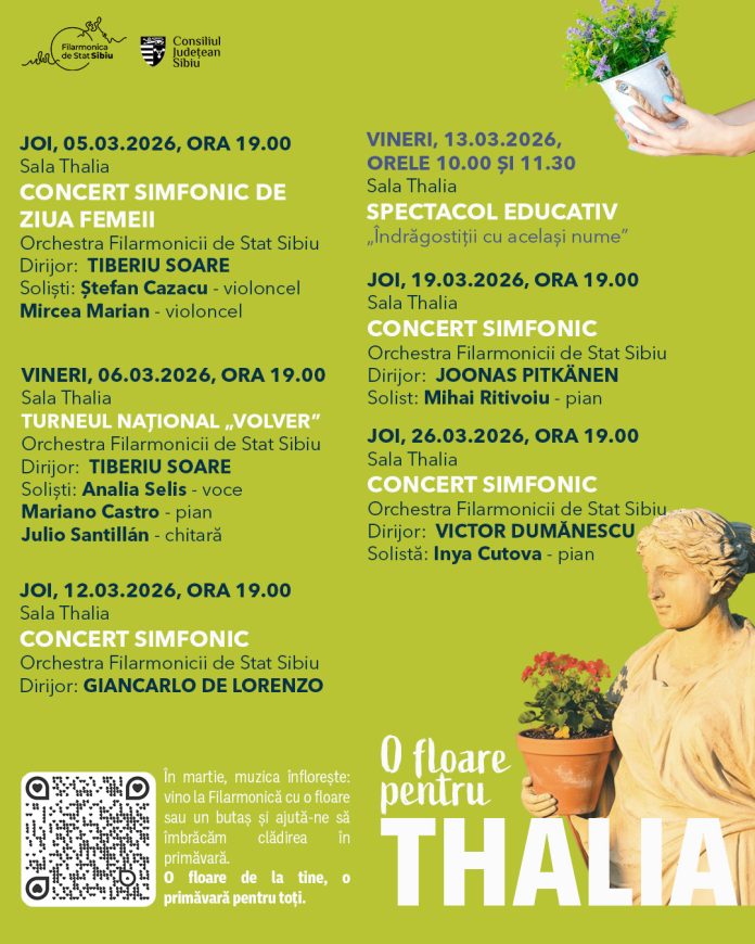 FB post_program martie Program concerte filarmonica Sibiu martie, cu evenimente și data lor