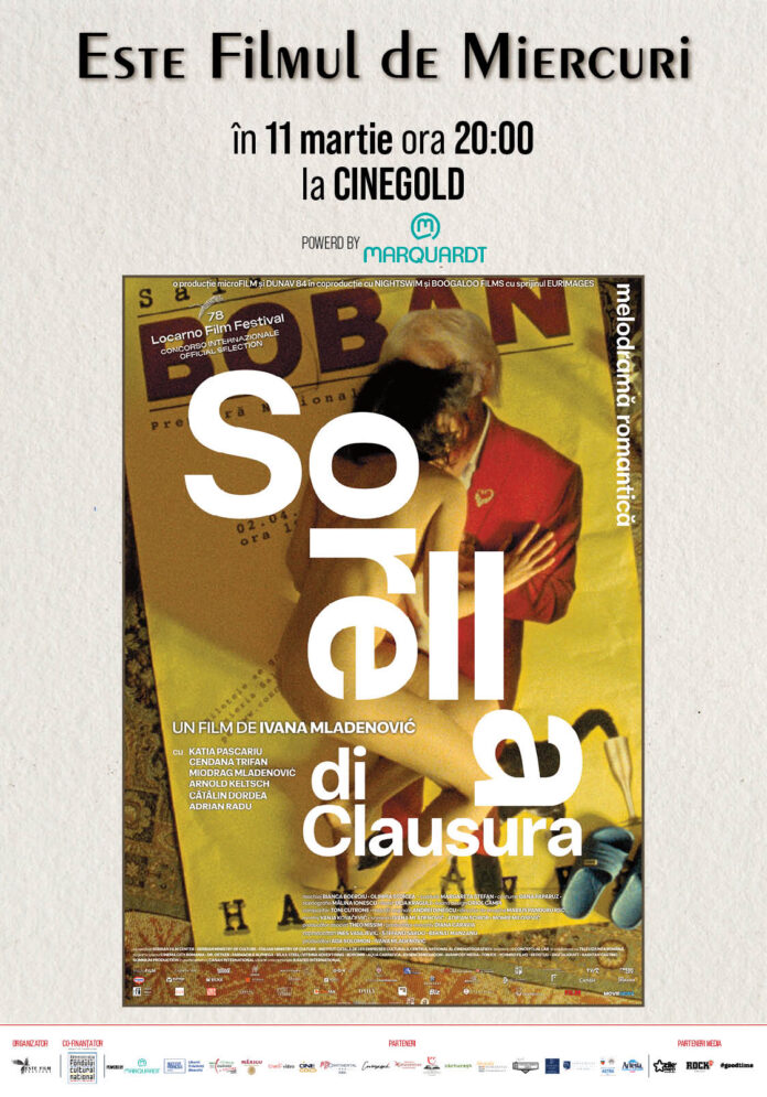 Afisul filmului Sorella di Clausura pentru proiecția specială ESTE Filmul de Miercuri la CineGold Sibiu.