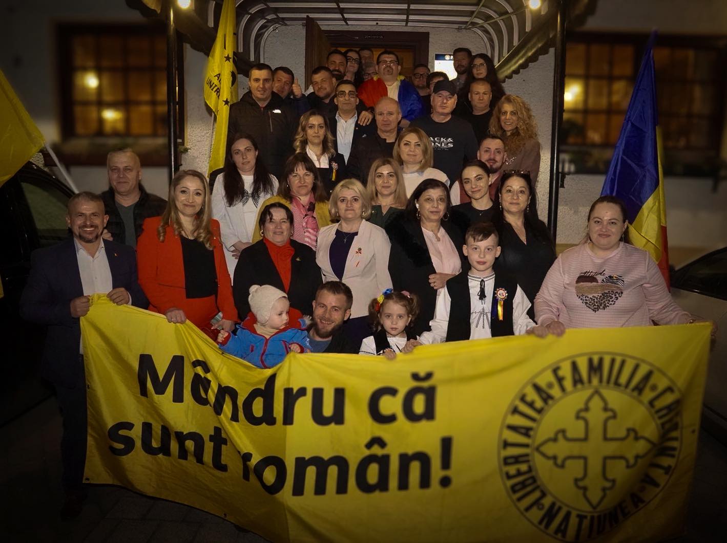 Luminița Păucean Fernandes la un eveniment comunității românești din străinătate