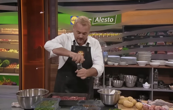 Arnold Klingeis face spectacol în bucătăria emisiunii Chefi la Cuțite, după experiența la Hotelul de Gheață