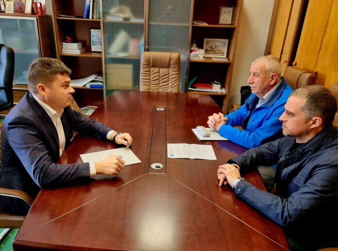 Deputatul PSD Bogdan Trif discută proiecte pentru Dumbrăveni