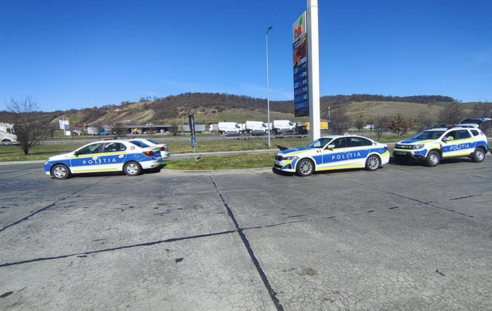 Șofer controlat de poliția rutieră campania ROADPOL.