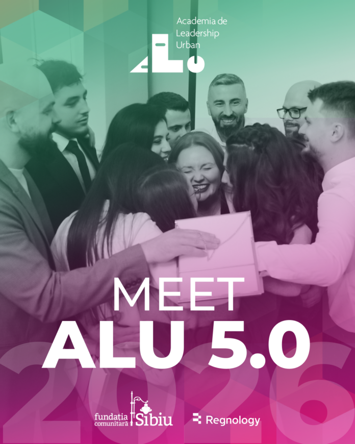 Tineri lideri participanți la Academia de Leadership Urban 5.0 pentru viitorul Sibiului