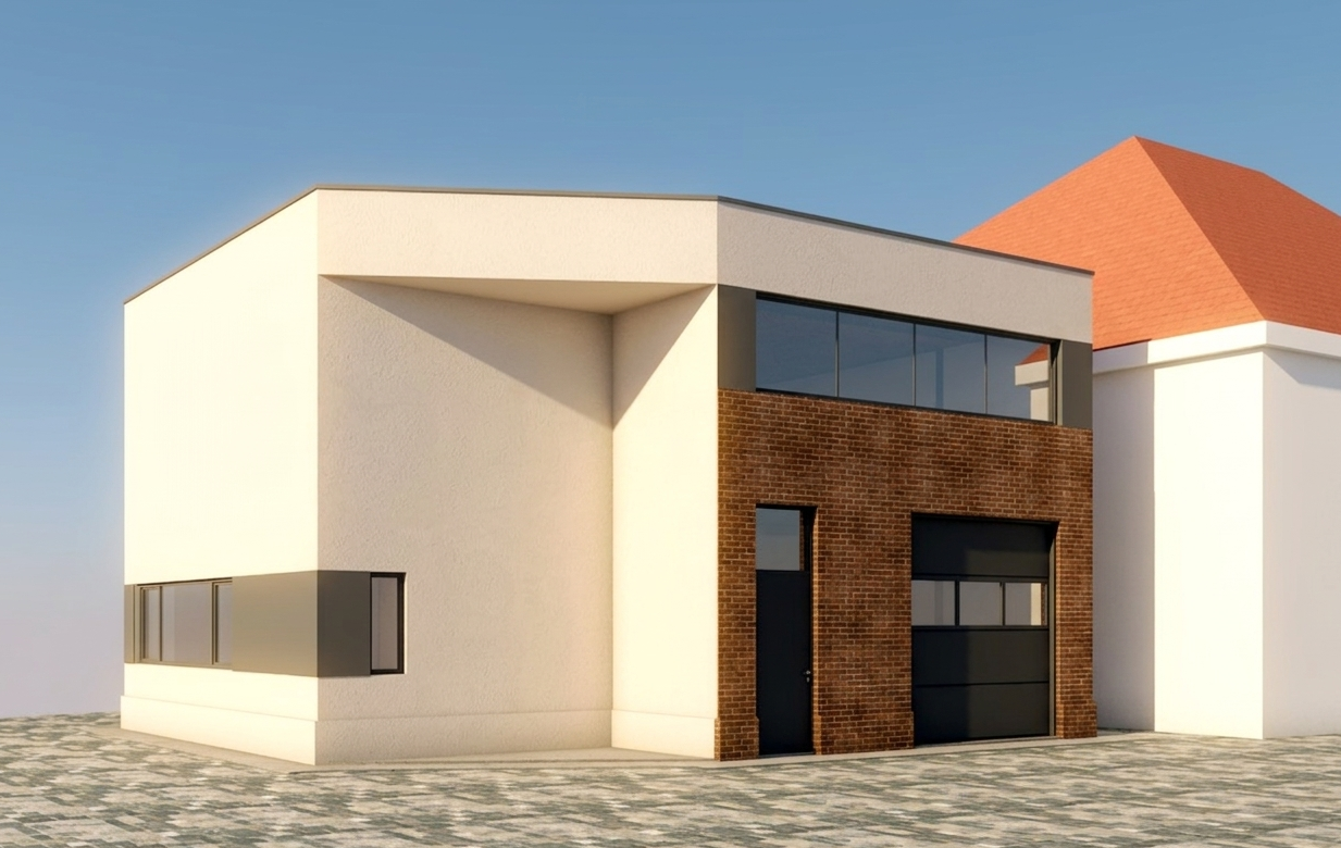 Atelier de tinichigerie modern, dotat cu utilaje 3D pentru elevi la liceul tehnologic.