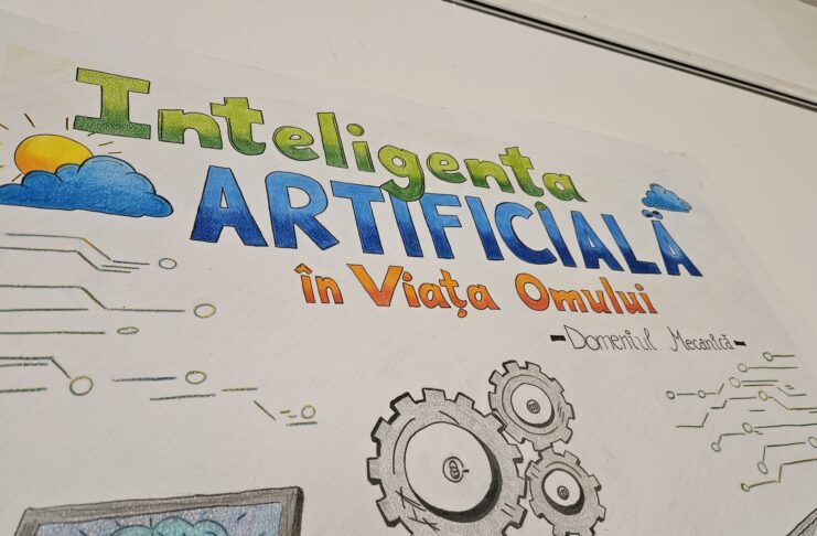 Elevii sibieni premiați la Biblioteca ASTRA pentru proiecte despre inteligența artificială