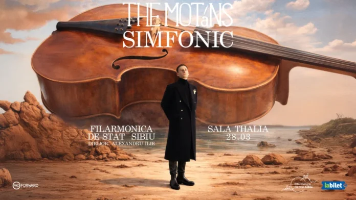 The Motans Simfonic pe scenă alături de orchestră simfonică la concertul din Sibiu
