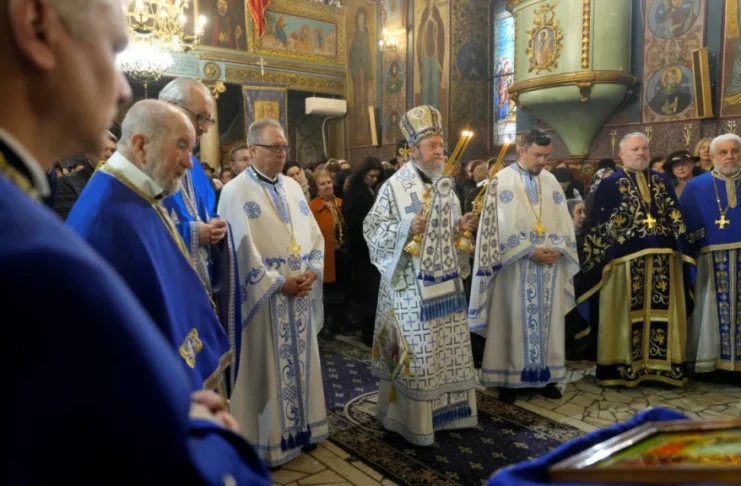 Binecuvântare arhierească la hramul Bisericii „Buna Vestire” din Sibiu