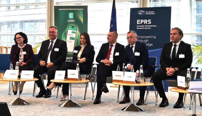 Conferința despre inteligența artificială în psihiatrie susținută de dr. Ciprian Băcilă la Bruxelles